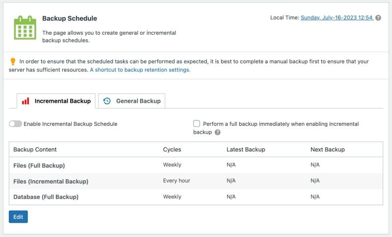 wpvivid review backup schedule 5