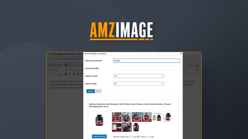 AMZ Image - Profit from Amazon images on WordPress Review