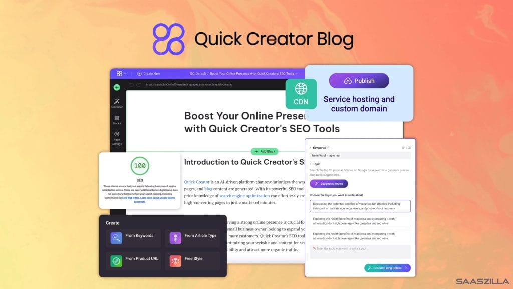 quick creator blog review 2
